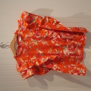 Candace Cameron Bure eyelet blouse